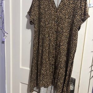 Ava & Viv Animal Print dress
